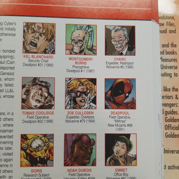 MARVEL OFFICIAL HANDBOOK OF THE MARVEL UNIVERSE - Picture 9 of 10